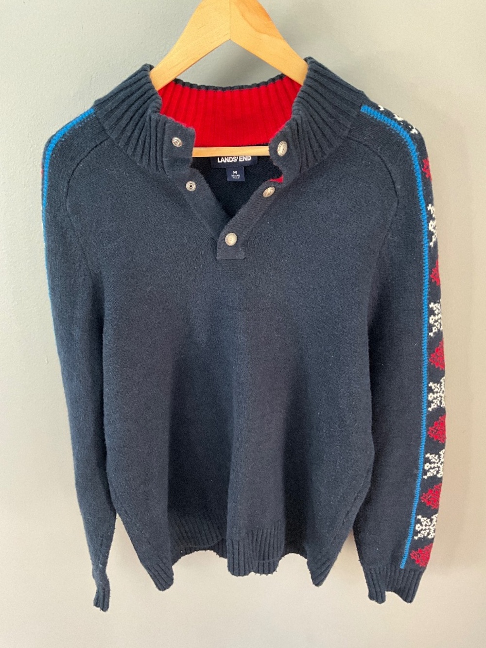Early 2000’s Lands End ski sweater